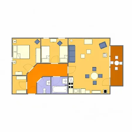 Strandresidenz Juliusruh 10 - Balkon, 2 Sz Breege